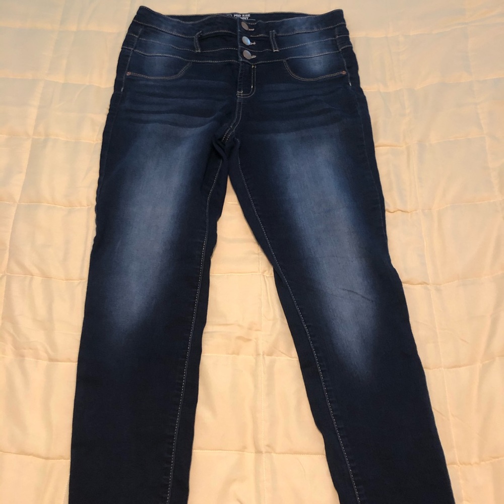 No Boundaries Mis Rise Skinny Jean